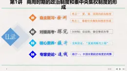專題串講課件：人教版 (新課標(biāo))高中歷史必修1 1-1 商周時(shí)期的政治制度和秦中央集權(quán)制度的形成