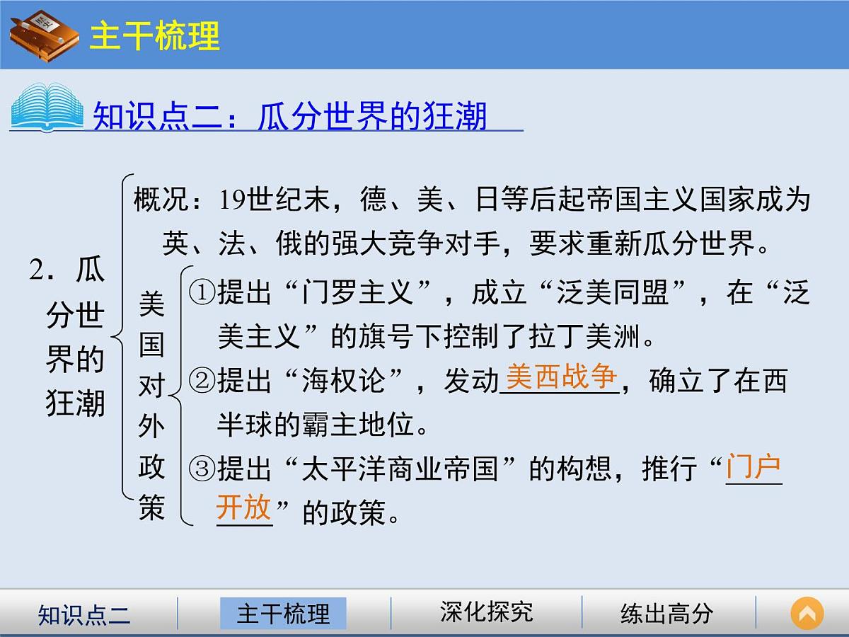 人民版高中历史必修2 5-4《走向整体的世界》课件第6页