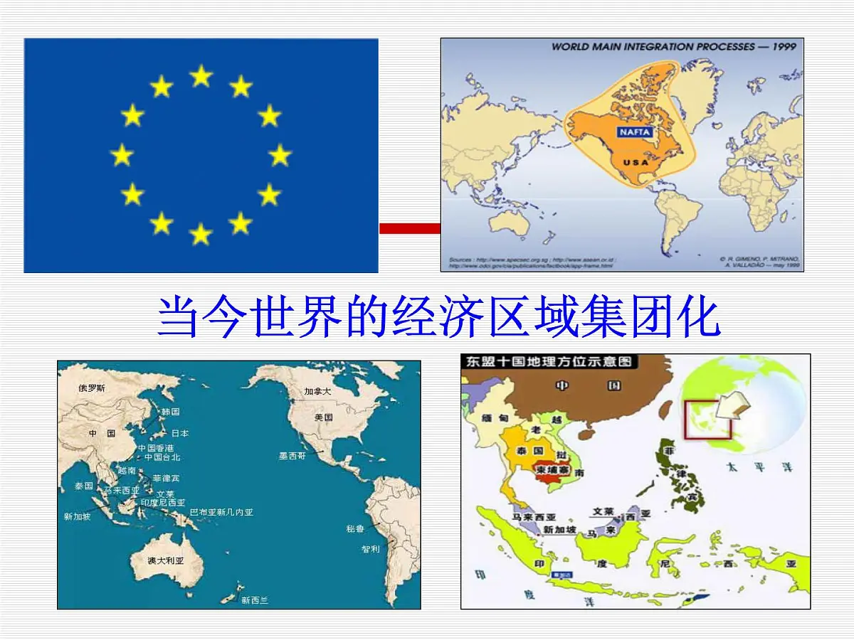 人民版高中历史必修2 8-2《当今世界经济区域集团化的发展》课件第3页