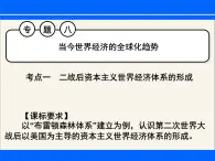 人民版高中歷史必修2 專題八當(dāng)今世界經(jīng)濟(jì)的全球化趨勢(shì)復(fù)習(xí)課件