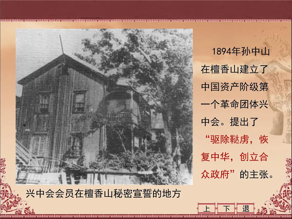 人民版高中历史必修1 3-2《辛亥革命》课件第7页