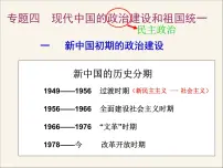高中历史人民版必修1一:新中国初期的政治建设课文课件ppt