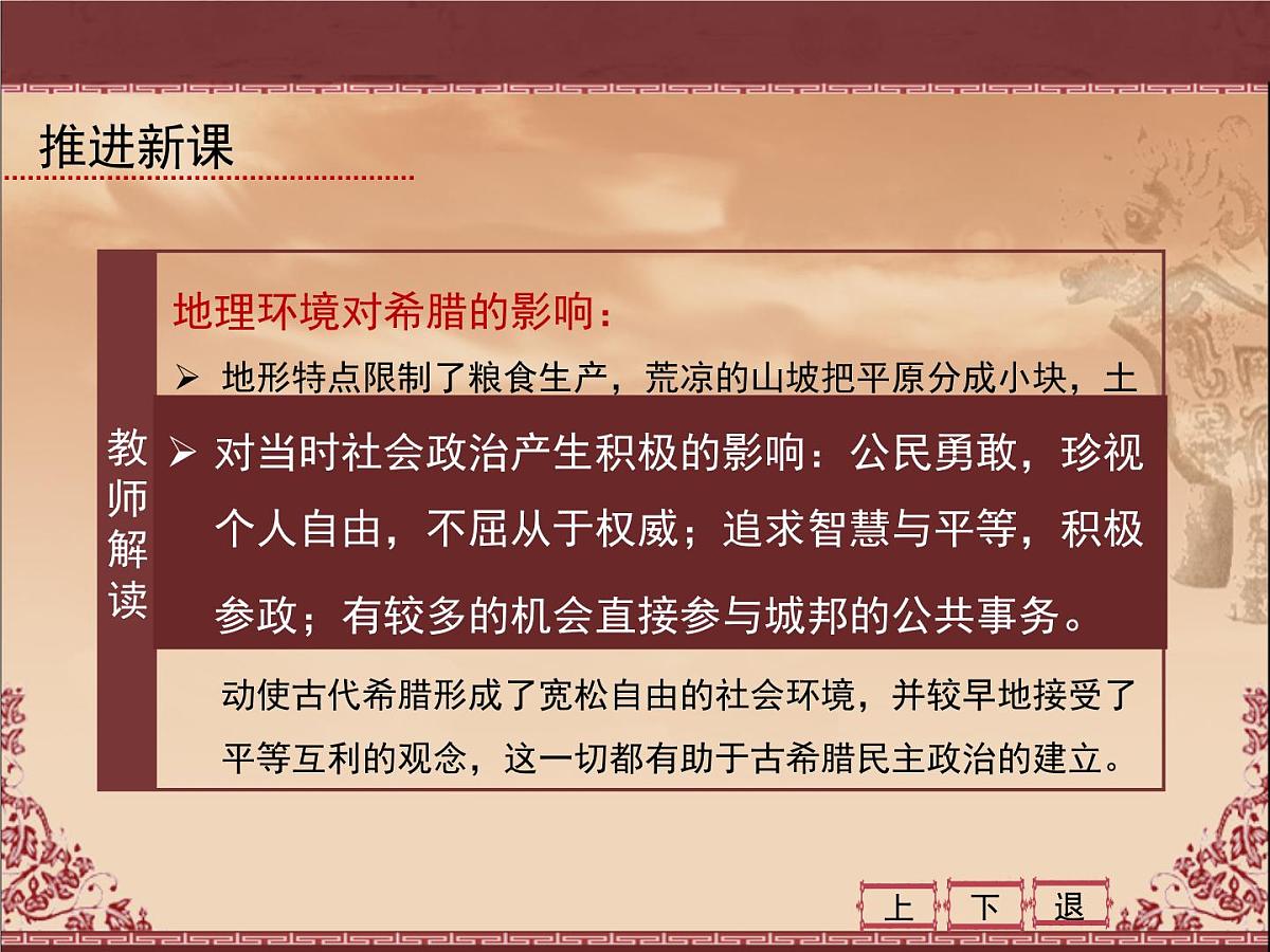 人民版高中历史必修1 6-1《民主政治的摇篮——古代希腊》课件第7页