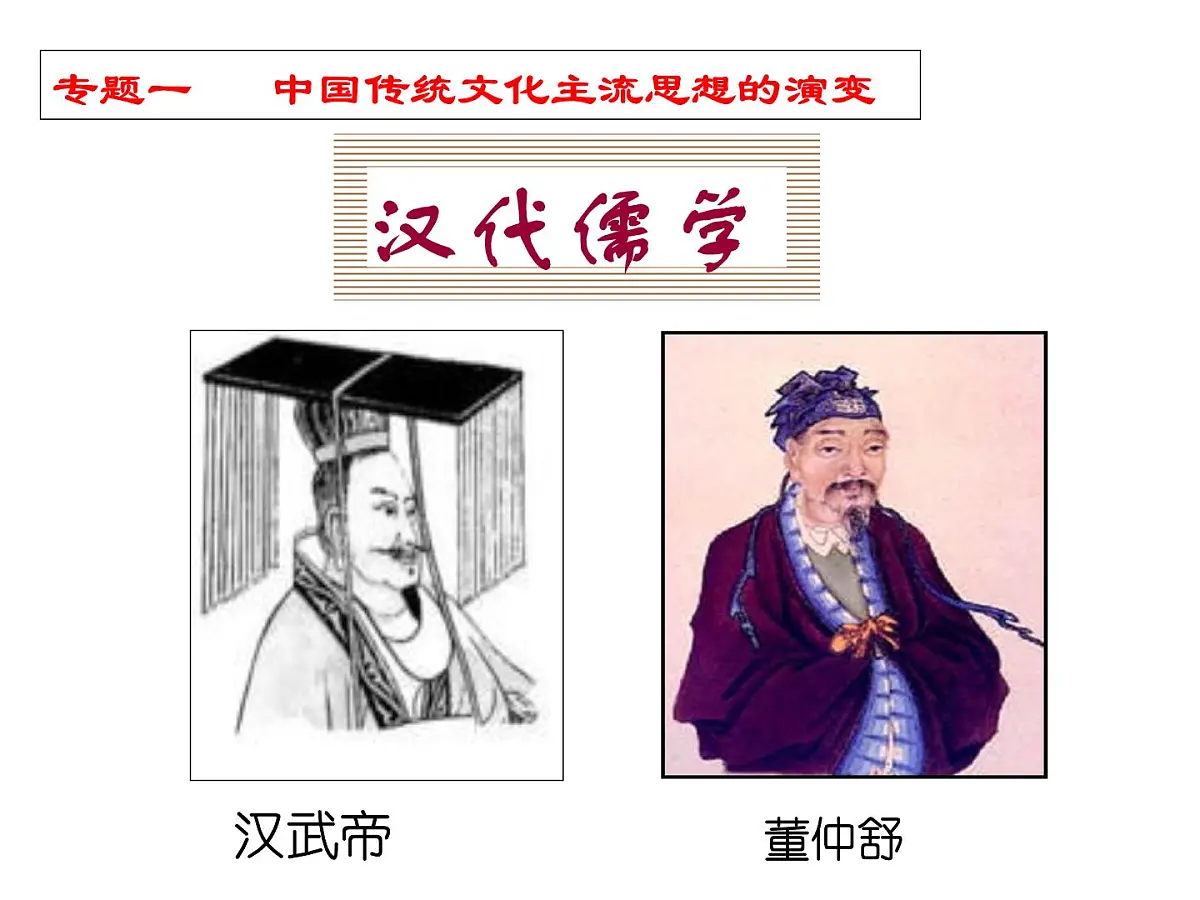 《汉代儒学》课件第3页
