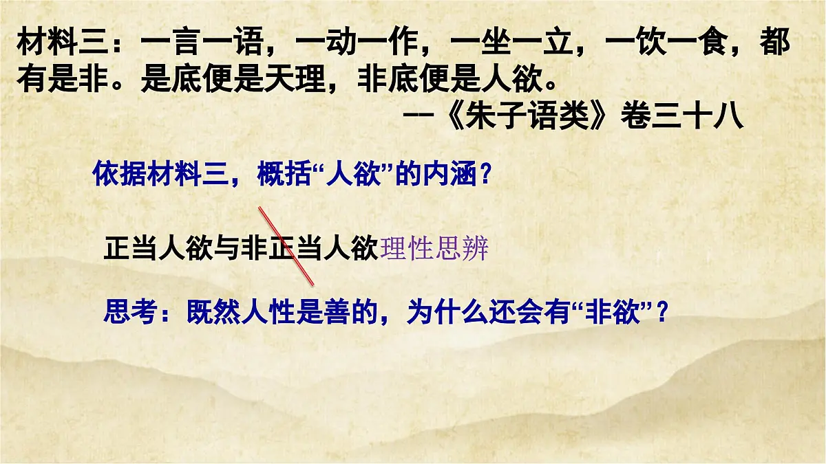 课件—人民版高中历史必修3 1-3《宋明理学》第6页