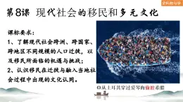 第8課+現(xiàn)代社會的移民和多元文化（課件）-人教統(tǒng)編版高二歷史下冊同步課件（選擇性必修3）