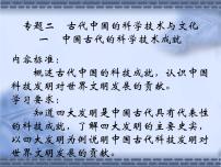 高中人民版中国古代的科学技术成就课文配套ppt课件