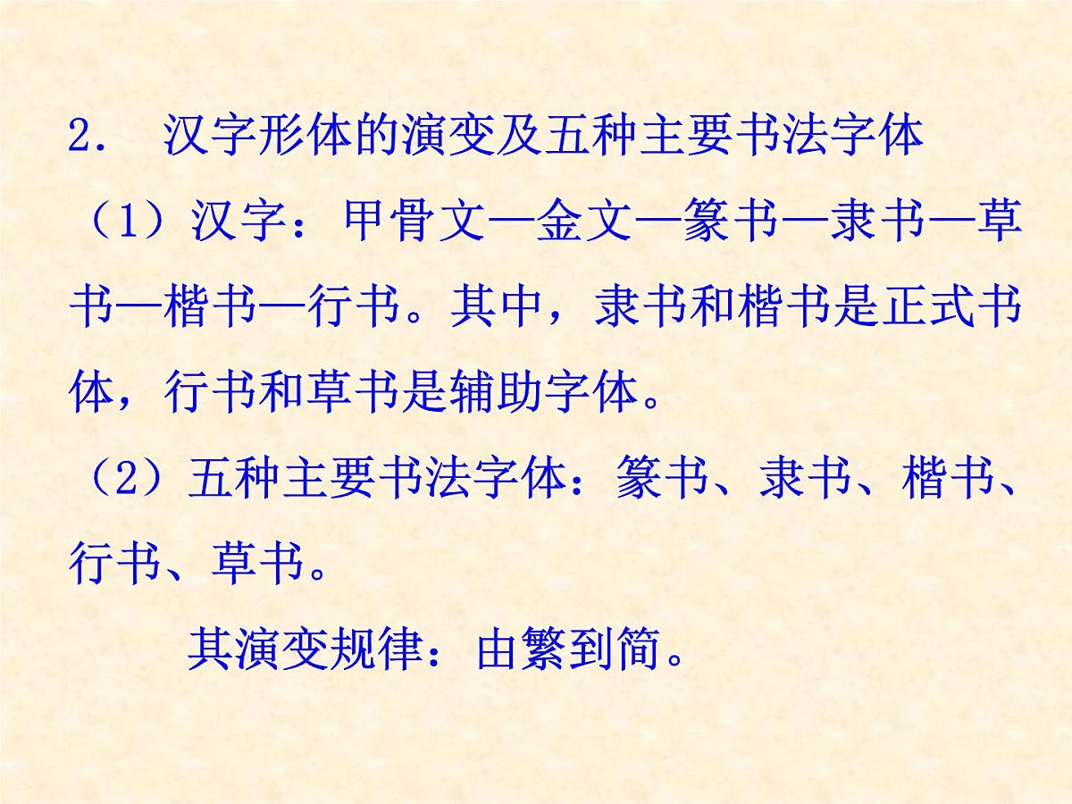 人民版高中历史必修3 2-2《中国的古代艺术》合作探究型课件第5页