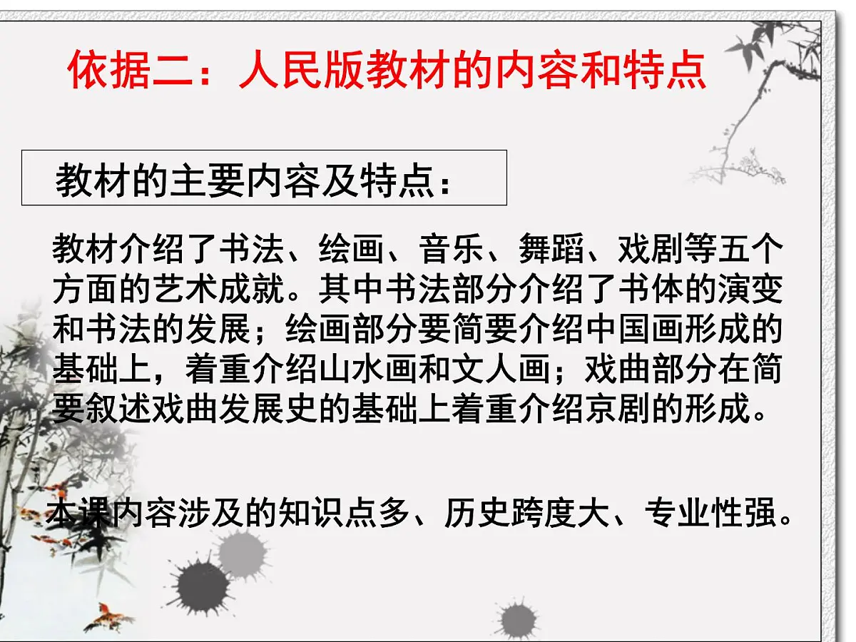 人民版高中历史必修3 2-2《中国的古代艺术》课件第4页