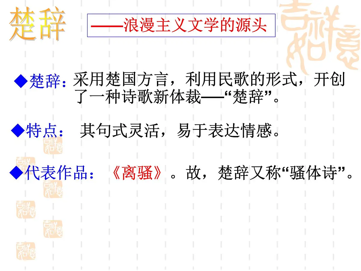 人民版高中历史必修3 2-3《中国古典文学的时代特色》知识梳理型课件第7页