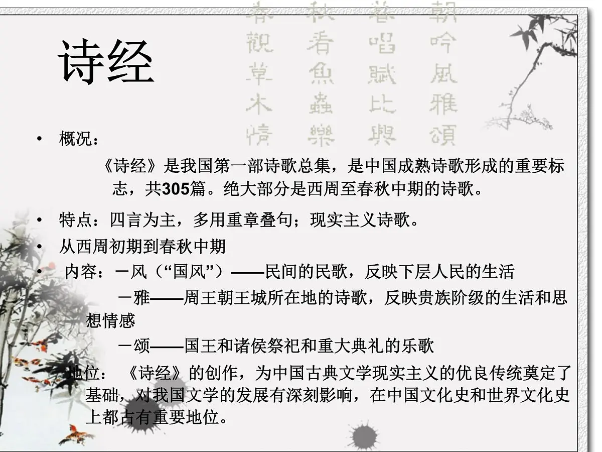 人民版高中历史必修3 2-3《中国古典文学的时代特色》课件第4页