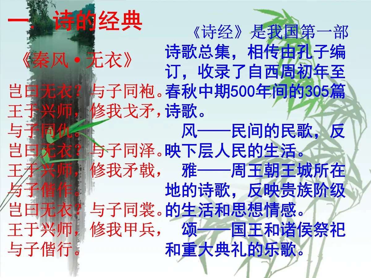 人民版高中历史必修3 2-3《中国古典文学的时代特色》课件第2页