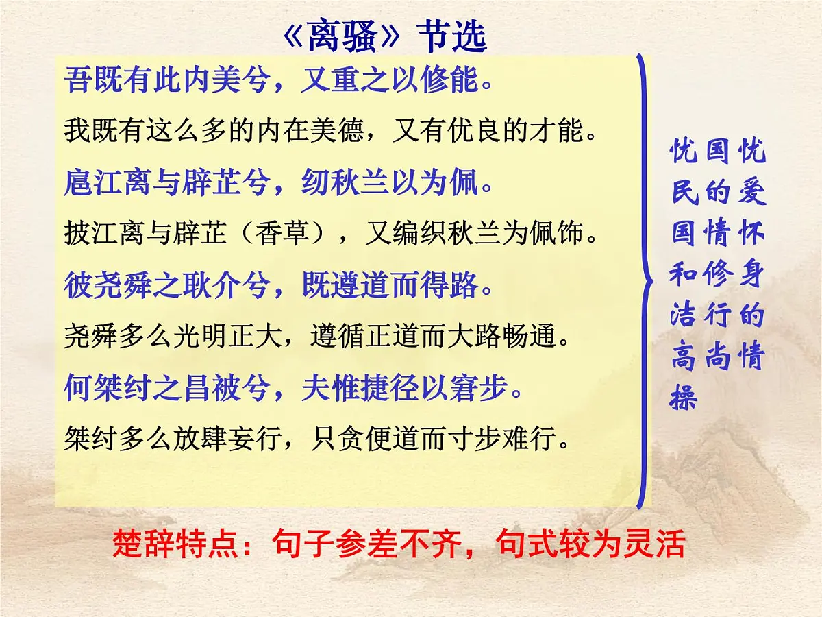 人民版高中历史必修3 2-3《中国古典文学的时代特色》课件第4页