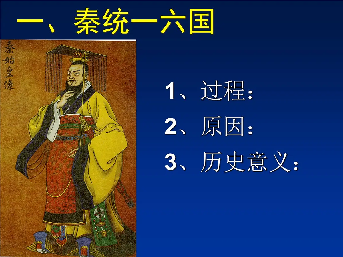 人民版高中历史选修4 1-1《千秋功过秦始皇》课件第4页