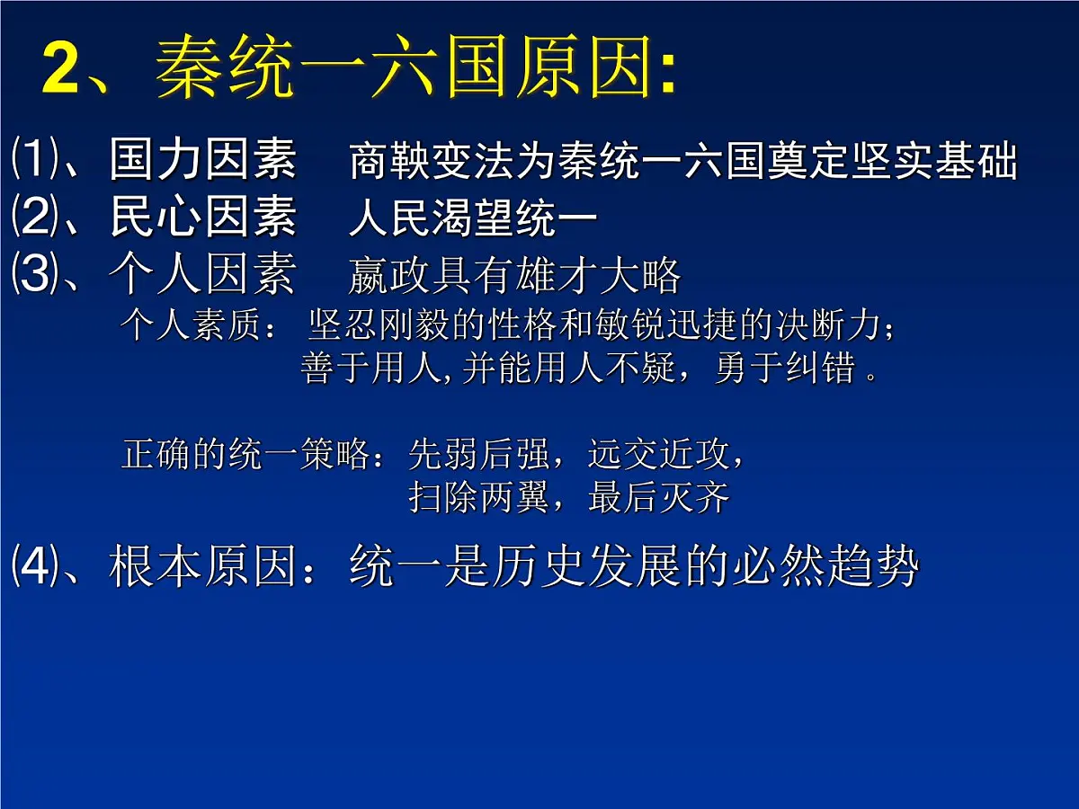 人民版高中历史选修4 1-1《千秋功过秦始皇》课件第8页