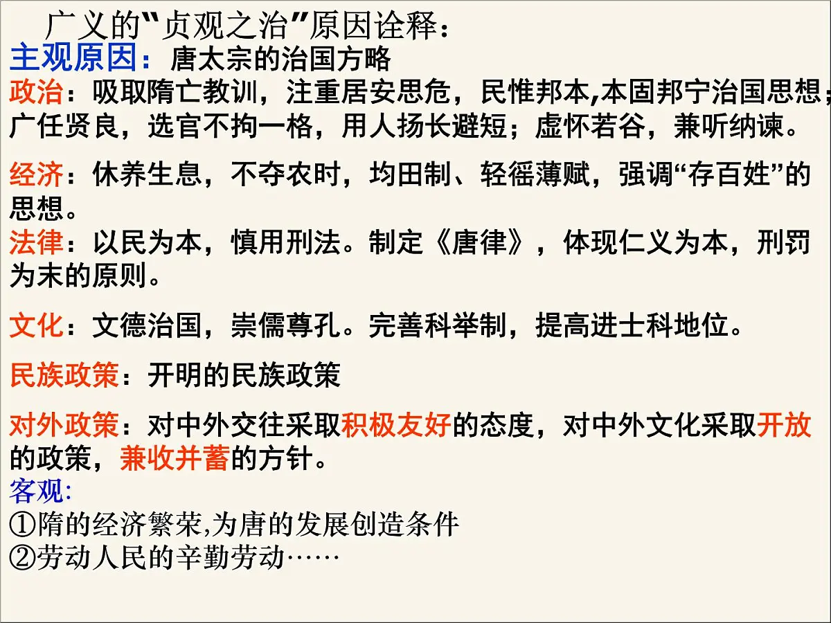 人民版高中历史选修4 1-2《盛唐伟业的奠基人——唐太宗》课件第4页