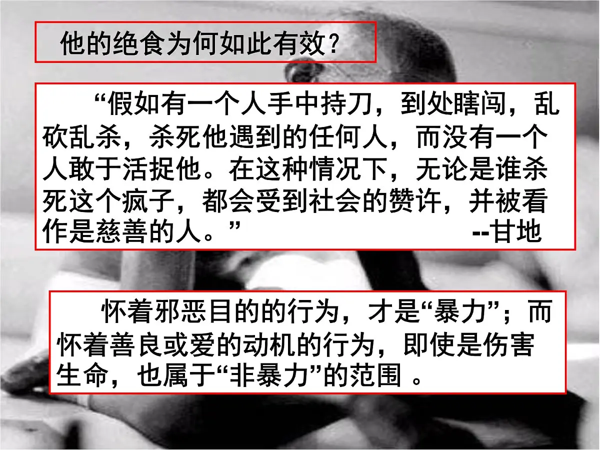 人民版高中历史选修4 4-3《圣雄甘地》课件第8页