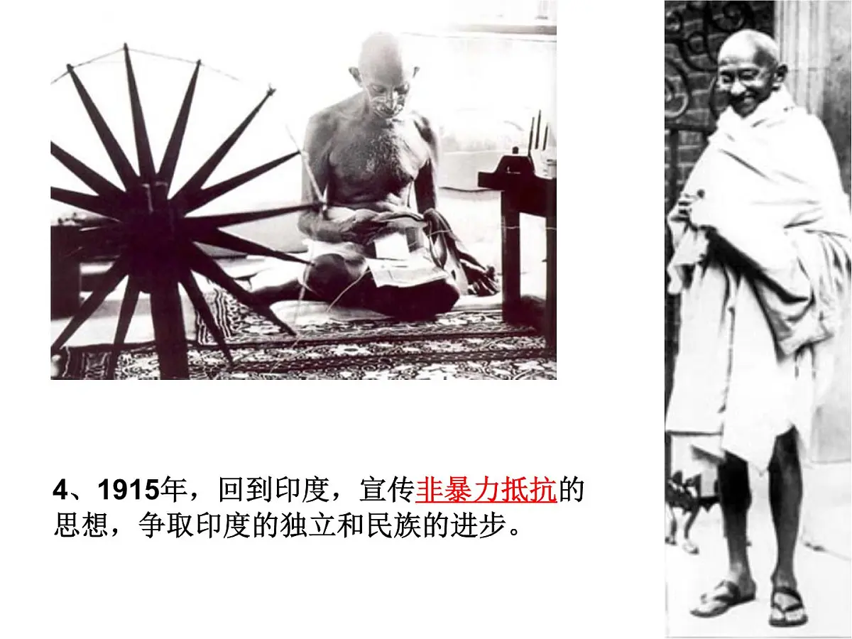人民版高中历史选修4 4-3《圣雄甘地》课件第8页