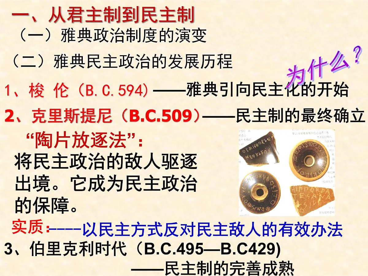 岳麓版高中历史必修1 2-6《雅典城邦的民主政治》课件第5页