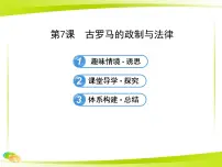 历史岳麓版古罗马的政制与法律教课课件ppt