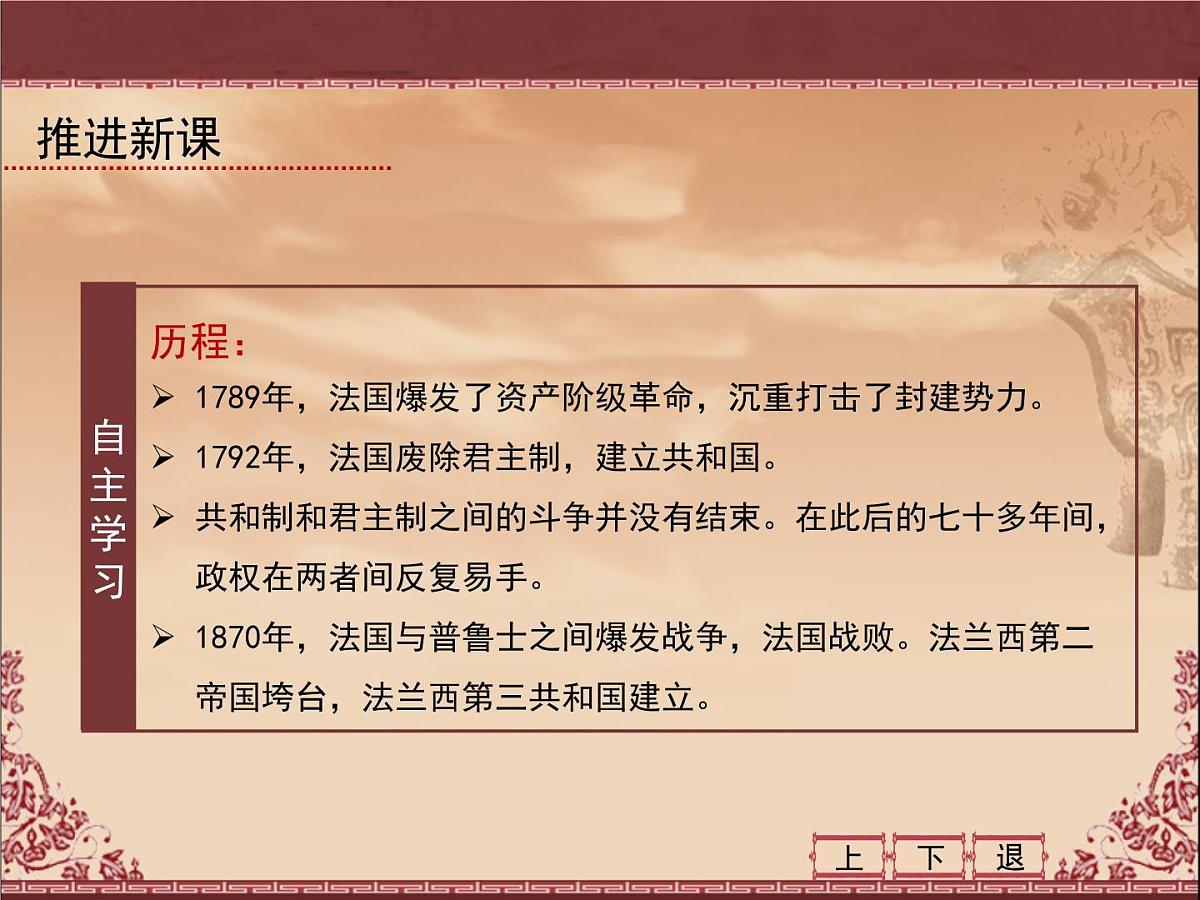 岳麓版高中历史必修1 3-10《欧洲大陆的政体改革》课件第6页