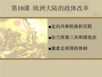 岳麓版必修1 政治文明历程欧洲大陆的政体改革备课课件ppt