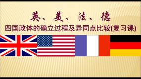 岳麓版高中历史必修1 第三单元近代西方资本主义政体的建立复习课件
