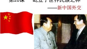 高中历史屹立于世界民族之林——新中国外交多媒体教学课件ppt