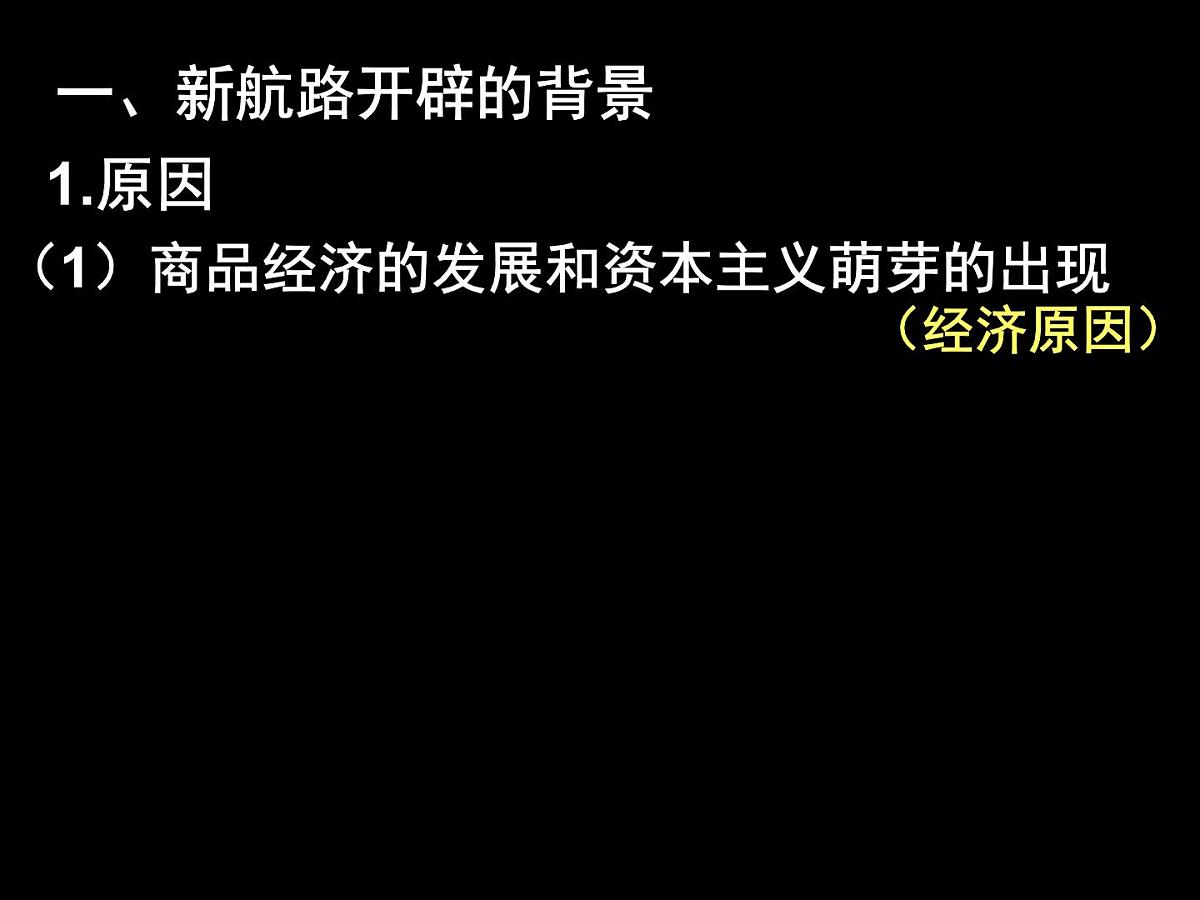 课件—岳麓版高中历史必修2 2-7《新航路的开辟》第6页
