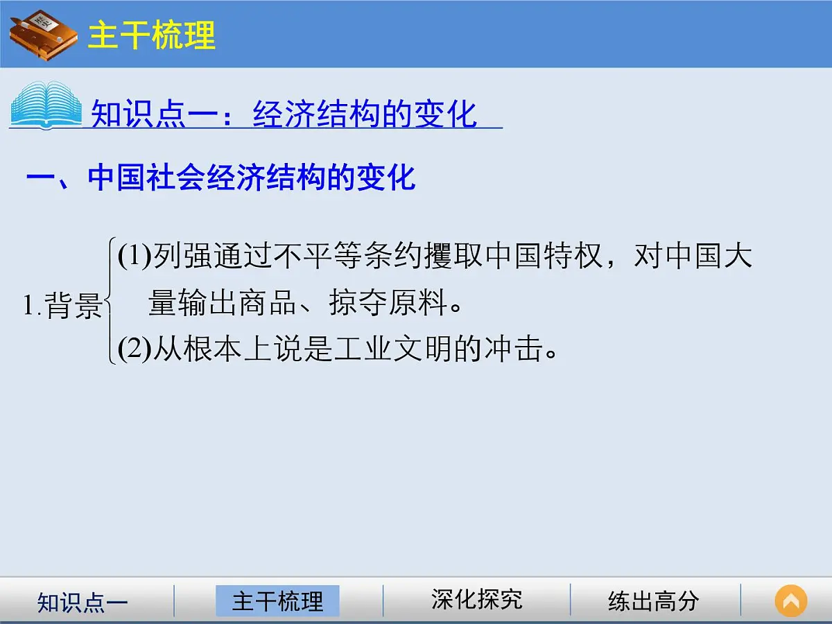岳麓版高中历史必修2 2-10《近代中国社会经济结构的变动》课件第3页