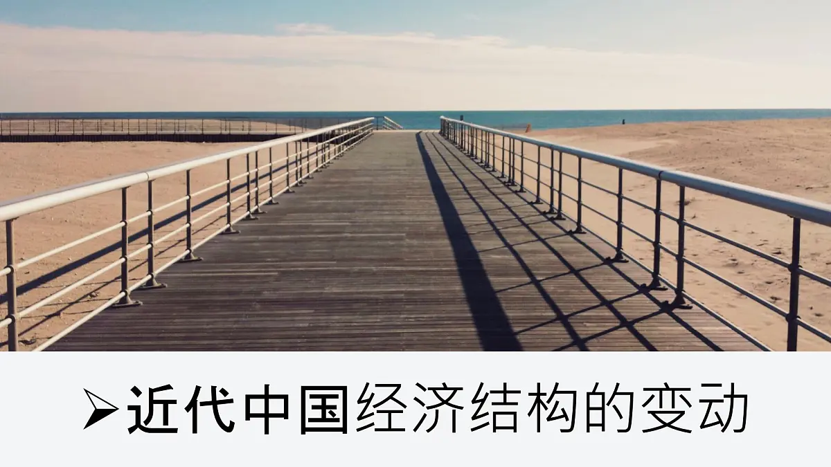 课件—岳麓版高中历史必修2 2-10《近代中国社会经济结构的变动》第1页