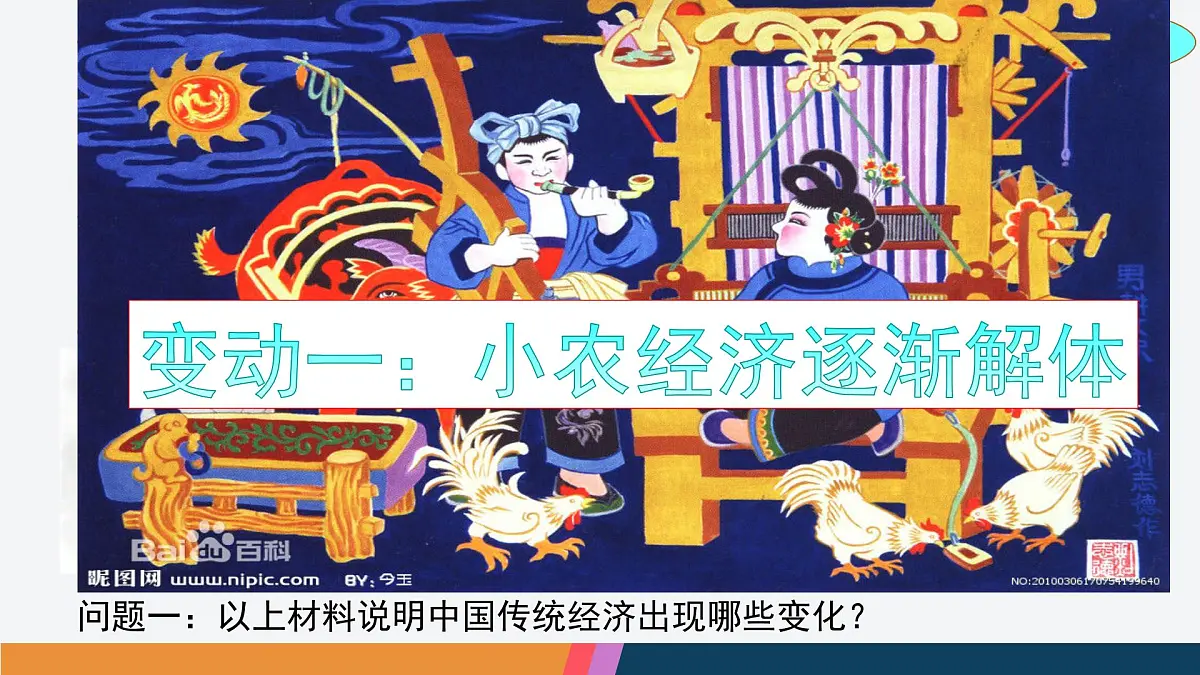 课件—岳麓版高中历史必修2 2-10《近代中国社会经济结构的变动》第3页