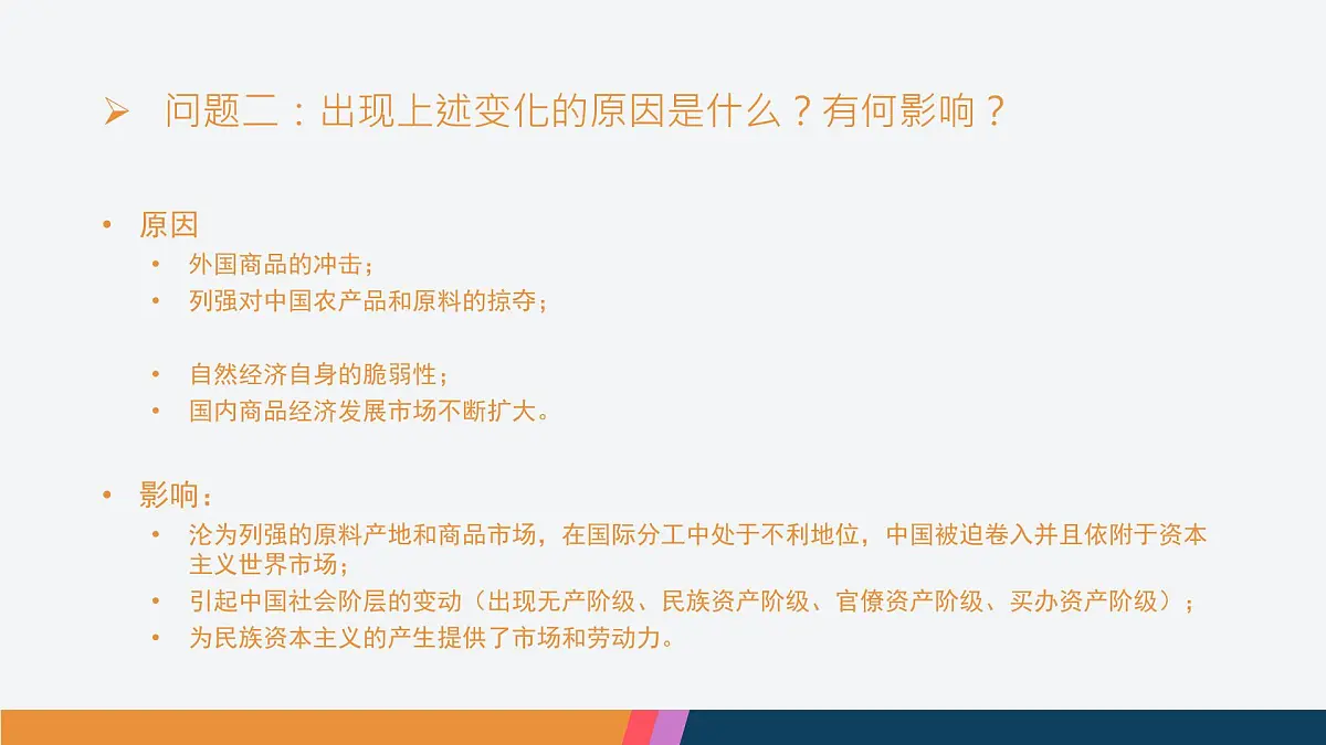 课件—岳麓版高中历史必修2 2-10《近代中国社会经济结构的变动》第4页