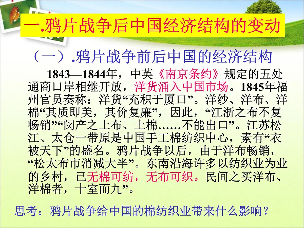 岳麓版高中历史必修2 2-11《民国时期民族工业的曲折发展》课件第4页