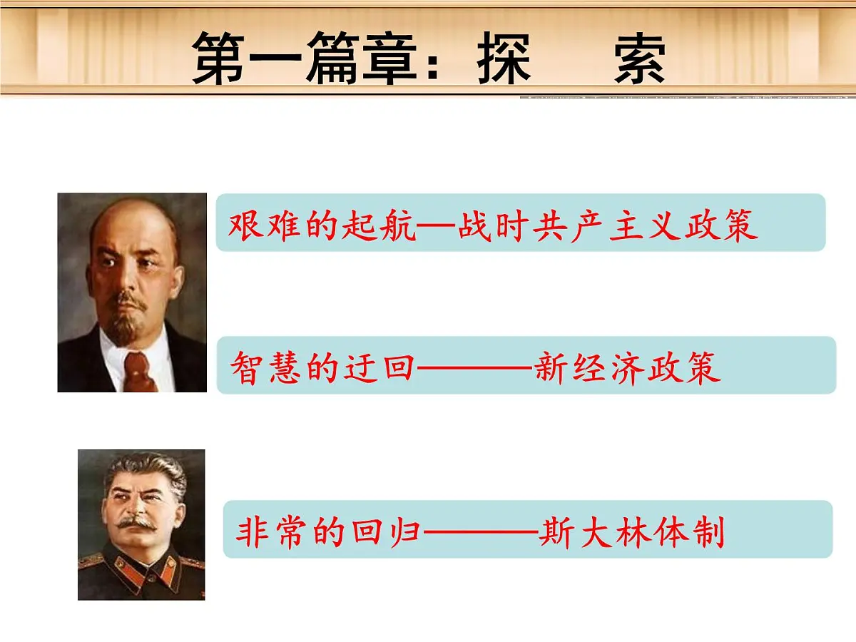 岳麓版高中历史必修2 3-14《社会主义经济体制的建立》课件第4页
