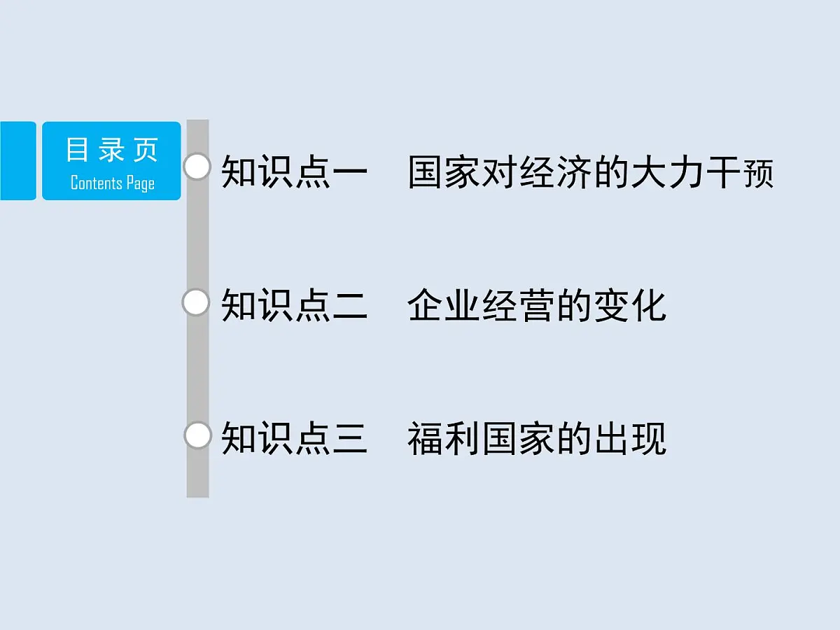 岳麓版高中历史必修2 3-16《战后资本主义经济的调整》课件第2页