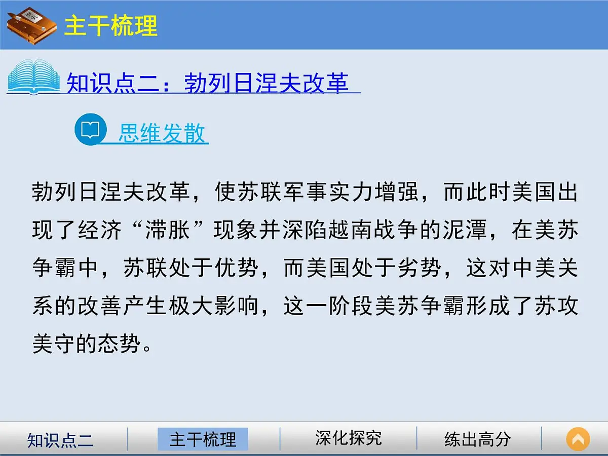 岳麓版高中历史必修2 3-17《苏联的经济改革》课件第6页