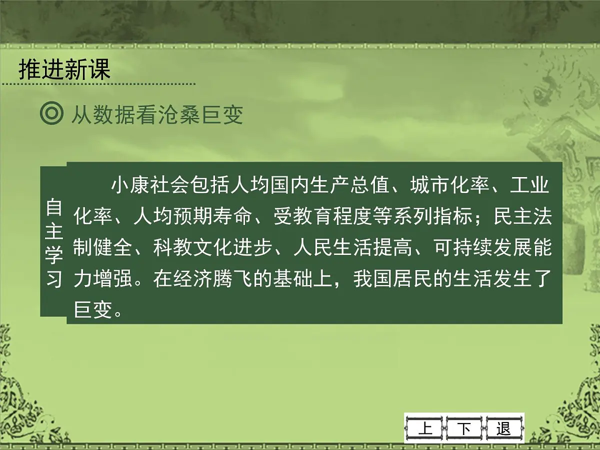 岳麓版高中历史必修2 4-21《经济腾飞与生活巨变》课件第6页