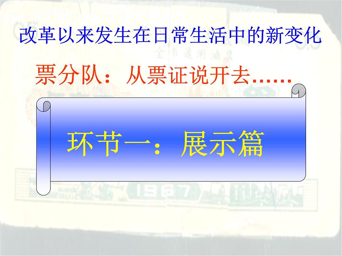 课件—岳麓版高中历史必修2 4-22《综合探究:调查改革以来发生在日常生活中的新变化》第7页