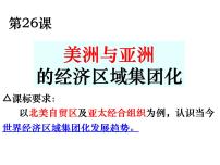 历史亚洲与美洲的经济区域集团化图片课件ppt