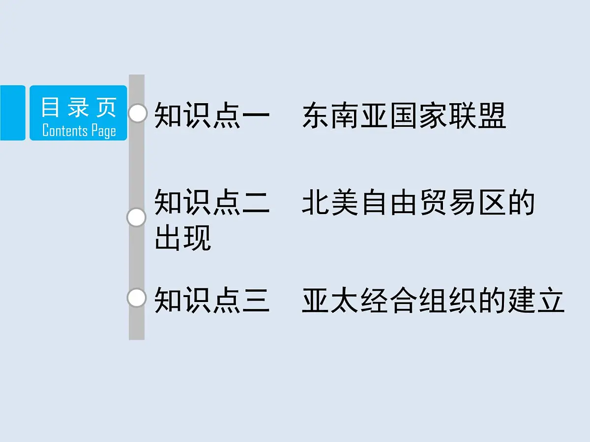 岳麓版高中历史必修2 5-25《亚洲和美洲的经济区域集团化》课件第2页