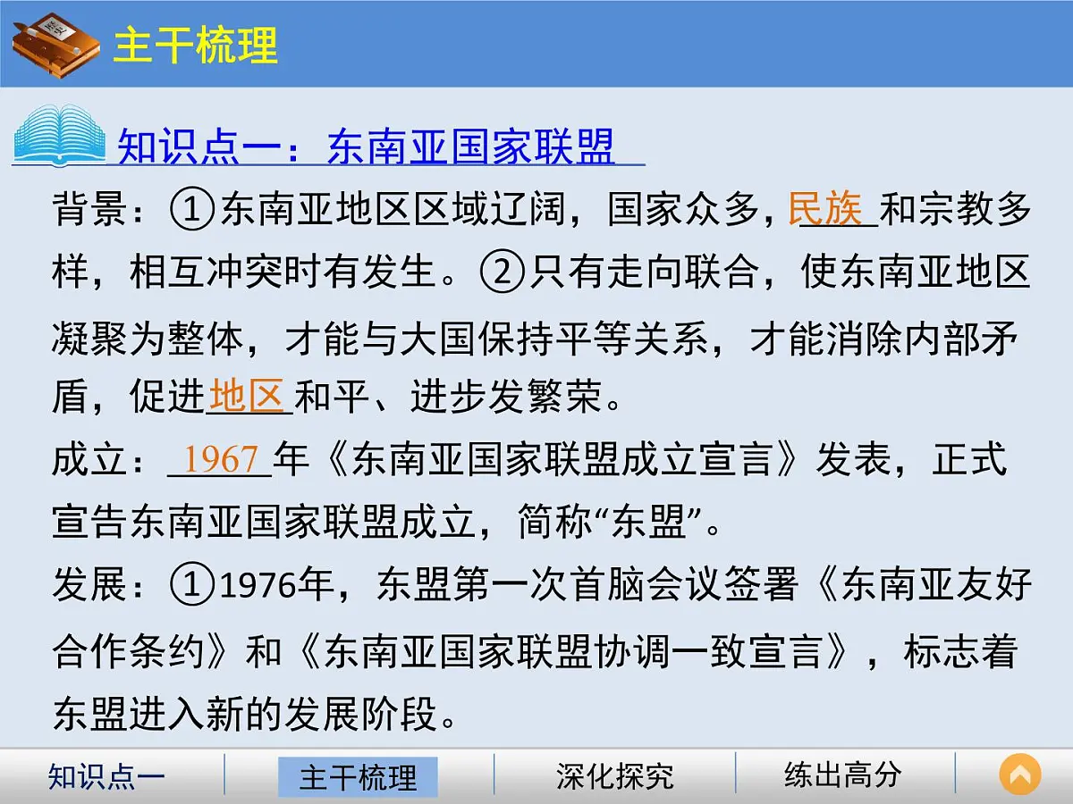岳麓版高中历史必修2 5-25《亚洲和美洲的经济区域集团化》课件第3页