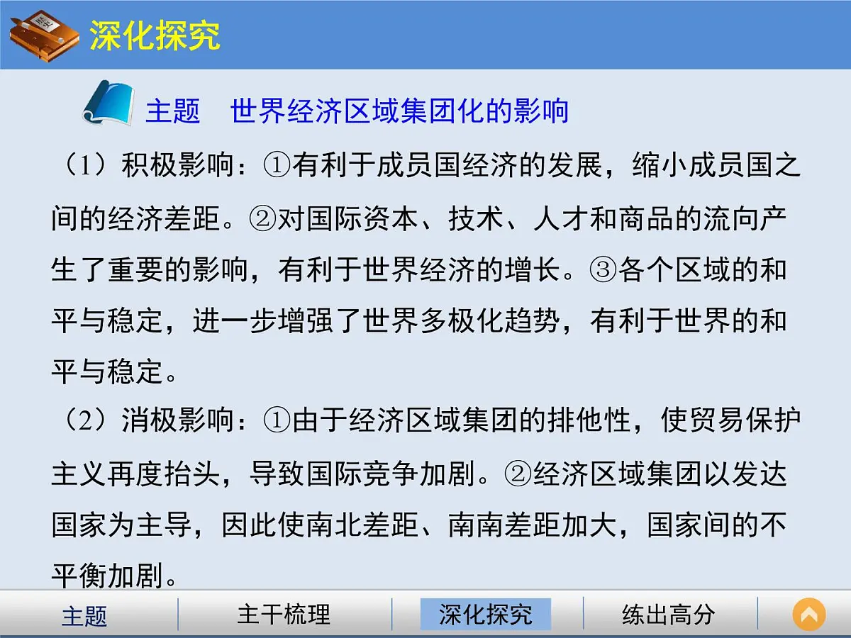 岳麓版高中历史必修2 5-25《亚洲和美洲的经济区域集团化》课件第8页