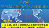 必修2 经济成长历程亚洲与美洲的经济区域集团化集体备课ppt课件
