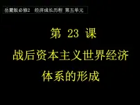 历史必修2 经济成长历程战后资本主义世界经济体系的形成图文ppt课件