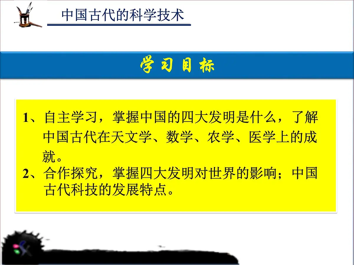 课件—岳麓版高中历史必修3 1-6《中国古代的科学技术》第2页