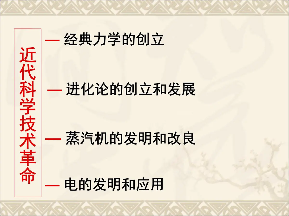 岳麓版高中历史必修3 3-15《近代科学技术革命》课件第3页