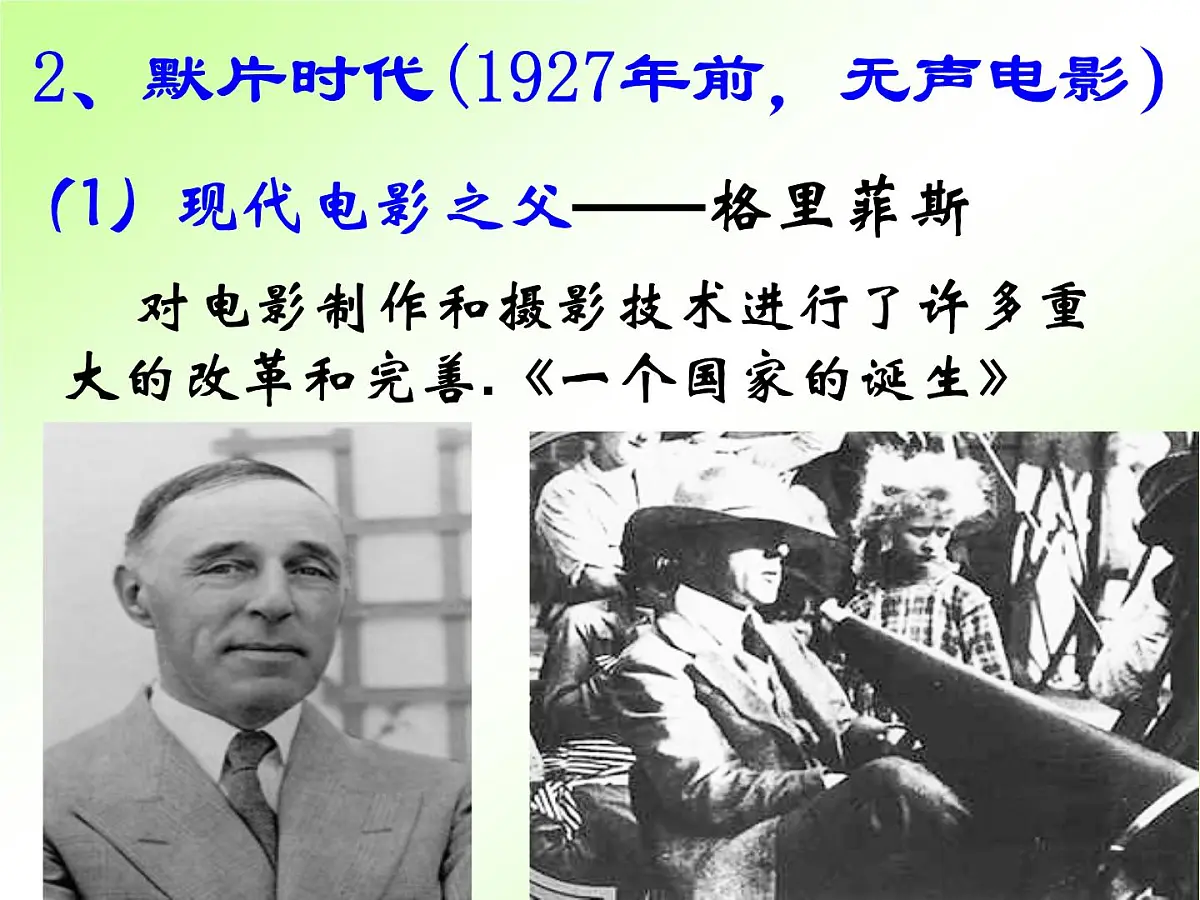 岳麓版高中历史必修3 4-19《电影与电视》参考课件2第6页