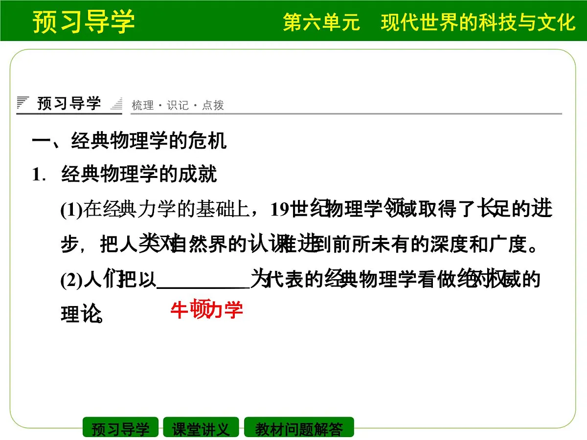 岳麓版高中历史必修3 6-25《现代科学革命》课件第3页