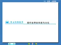 岳麓版高中歷史必修3 第六單元現(xiàn)代世界的科技與文化單元?dú)w納提升課件